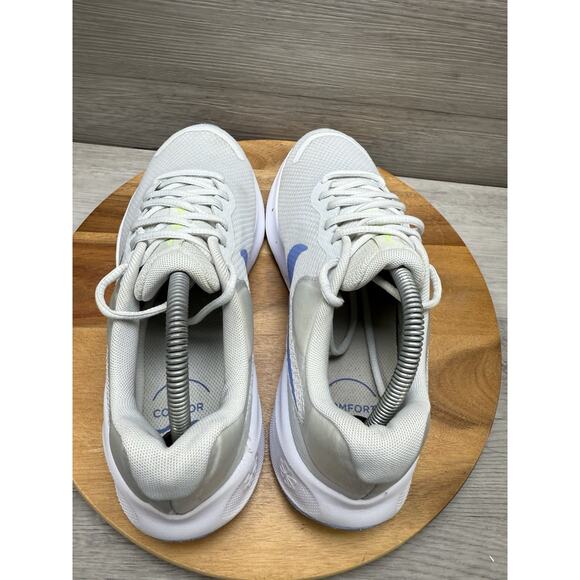 Nike Women's Revolution 7 Running Shoes Gray Blue FB2208-001 Size 9.5 - Picture 5 of 9
